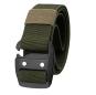 High Quality Police Tactical Belt High Elasticity Zinc Alloy Buckle Military Belt